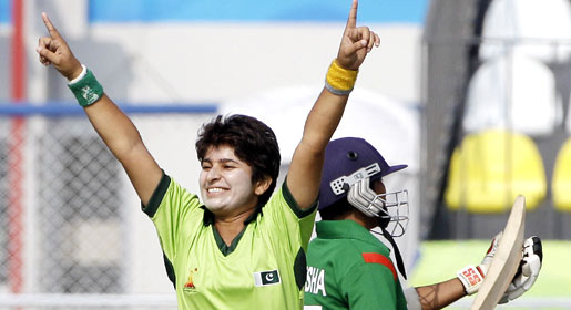 Nida Rashid's brilliant match-winning performance included four wickets and 51 runs. —AP Photo